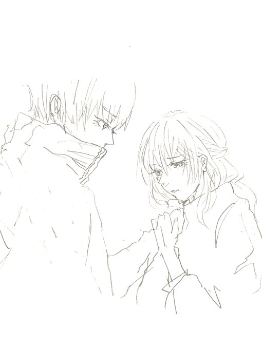 線画シャーペンのtwitterイラスト検索結果