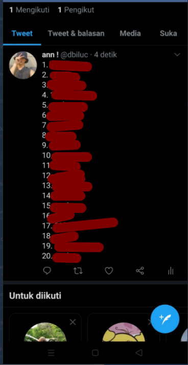 giveaway yu di spill besok

pilih nomor 1-20

ada 7 orang yang beruntung dapat angpao

gua akan tweet nomor yang beruntung di accccccount kosongan, akan gua kunci dulu. besok pagi gua akan spill 
siapa cepat dia dapat 1 orang 1 nomor

#GiveawayJebir #SugarJebir
numpang
