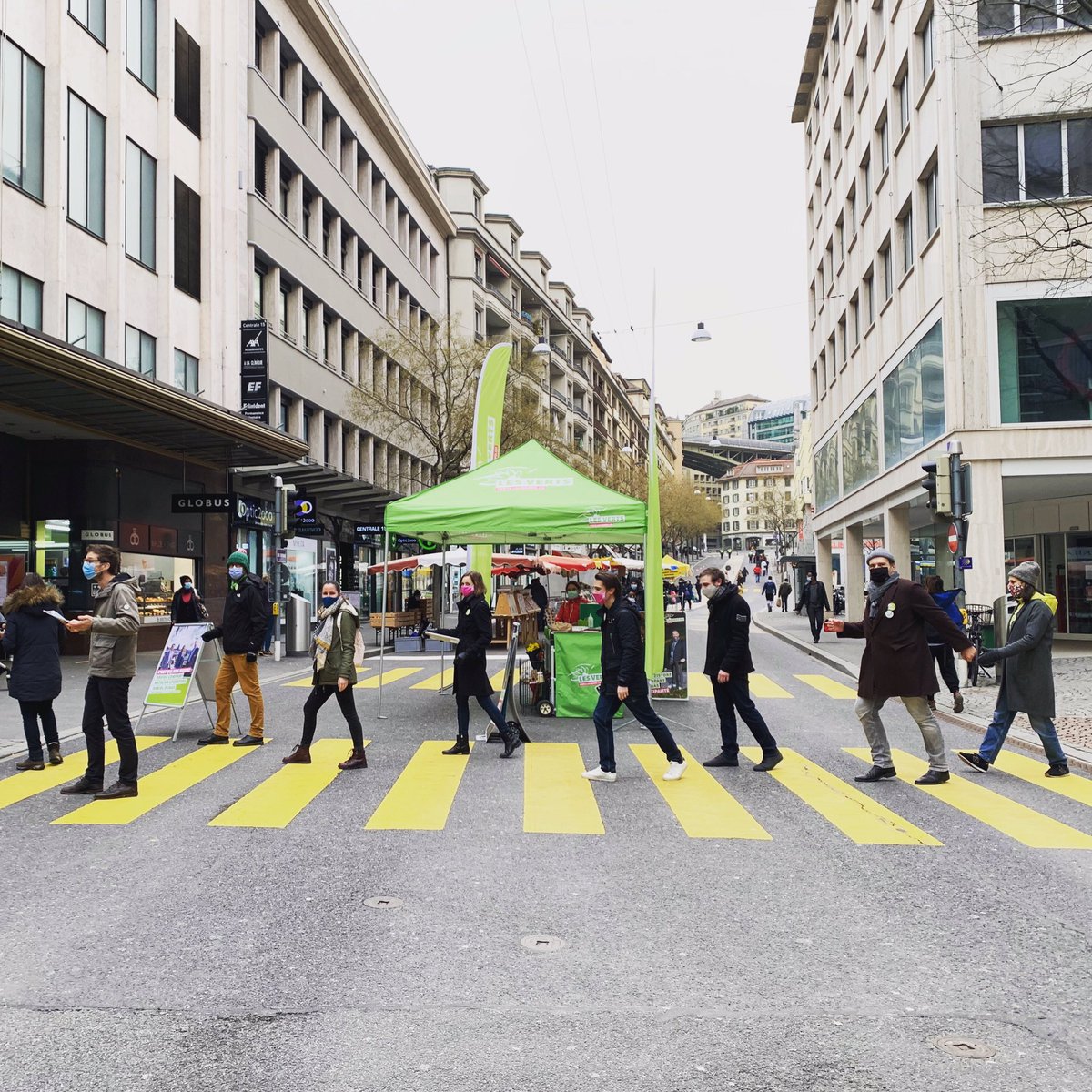 Abbey Road ?
—> abeille.vote !
#Lausanne #VilleVerte #DreamGreenTeam