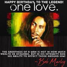 Happy Birthday Bob Marley 