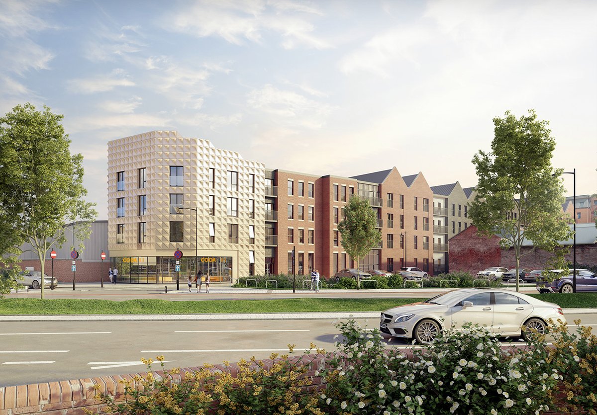 On site now! Our residential led scheme set to deliver 86 homes and two commercial units into the heart of #KelhamIsland. bit.ly/3nuxMNx #ResidentialScheme