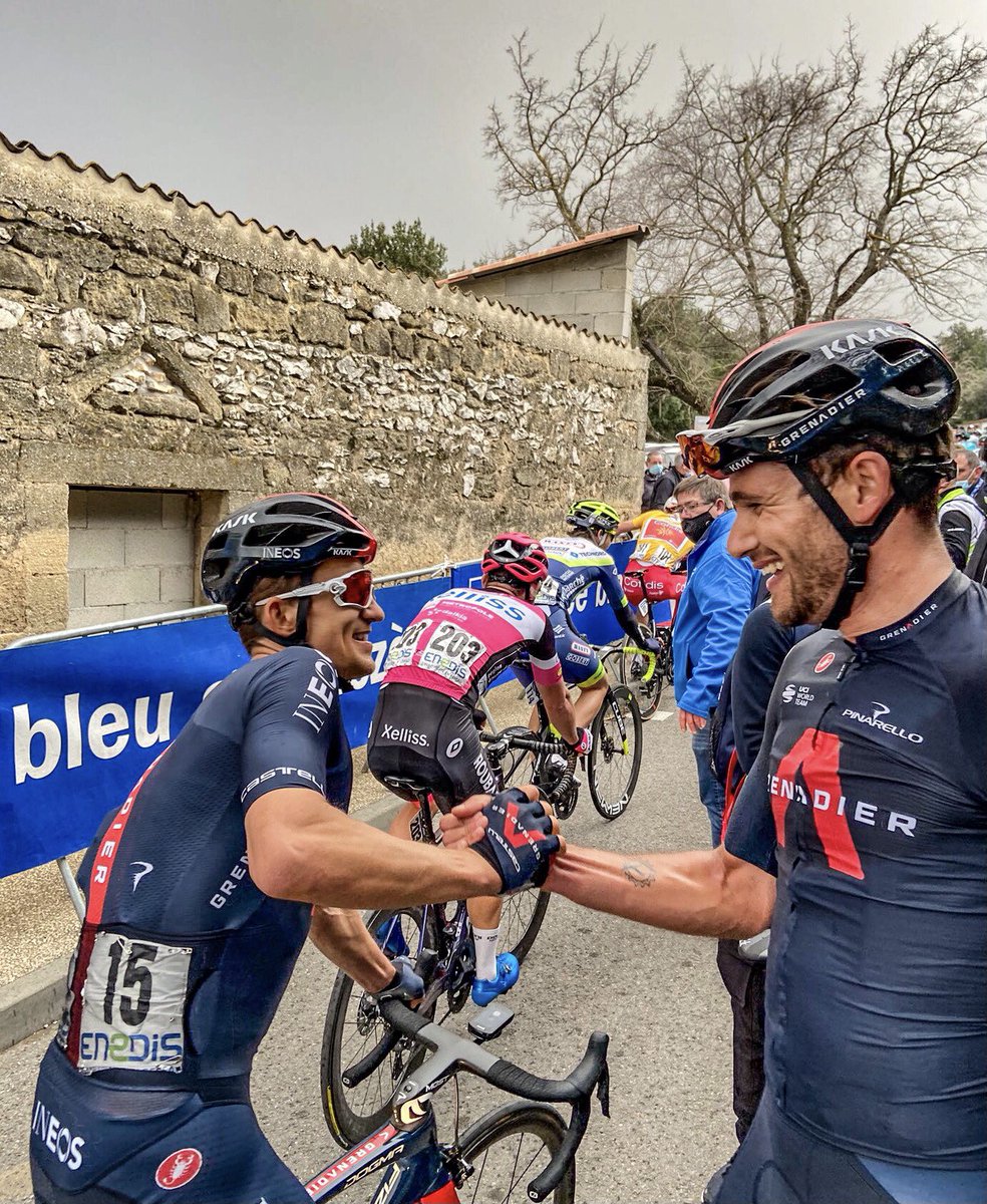 Michał Kwiatkowski (@kwiato) on Twitter photo What a ride <a href="/GannaFilippo/">Filippo Ganna</a> 🚀
Great to see the team in hunting mode since the first race 💪🏻 <a href="/INEOSGrenadiers/">INEOS Grenadiers</a> <a href="/Etoile_Besseges/">Etoile de Bessèges - Tour du Gard</a>
📷 <a href="/samibauguil12/">Samuel</a> What a ride <a href="/GannaFilippo/">Filippo Ganna</a> 🚀
Great to see the team in hunting mode since the first race 💪🏻 <a href="/INEOSGrenadiers/">INEOS Grenadiers</a> <a href="/Etoile_Besseges/">Etoile de Bessèges - Tour du Gard</a>
📷 <a href="/samibauguil12/">Samuel</a>