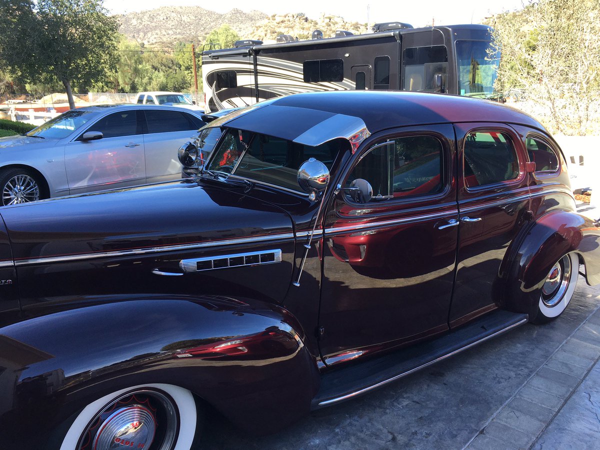 TintLA11's tweet photo. 1939 Desoto 35% Excel IRP tint installed https://t.co/1h1TriJ6mN