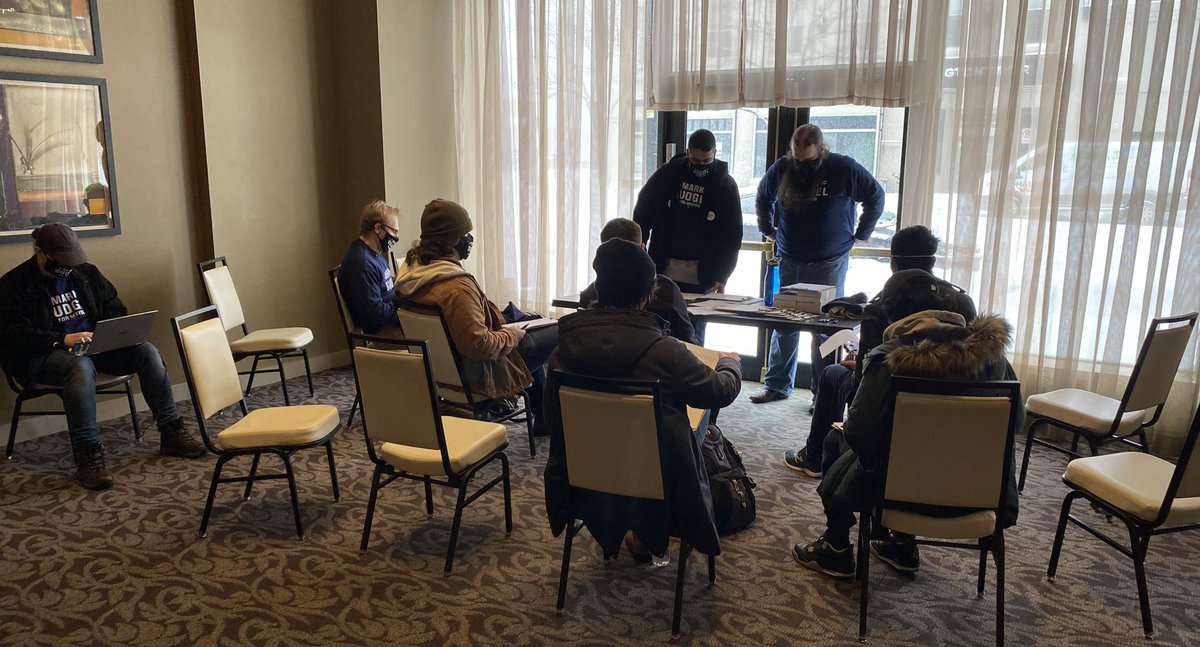 Volunteers are the essence of democratic politics and this massive showing of volunteers (even during a snow storm) is why  @GudgelForMayor is the campaign best prepared to take back city hall for ALL of Omaha in May.
