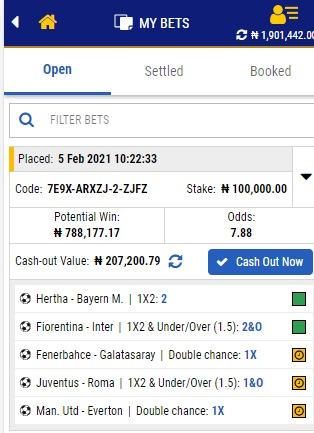 IAmOkocha's tweet photo. @BetKingNG  Cash out or nah..? https://t.co/ddhVSGSIlB
