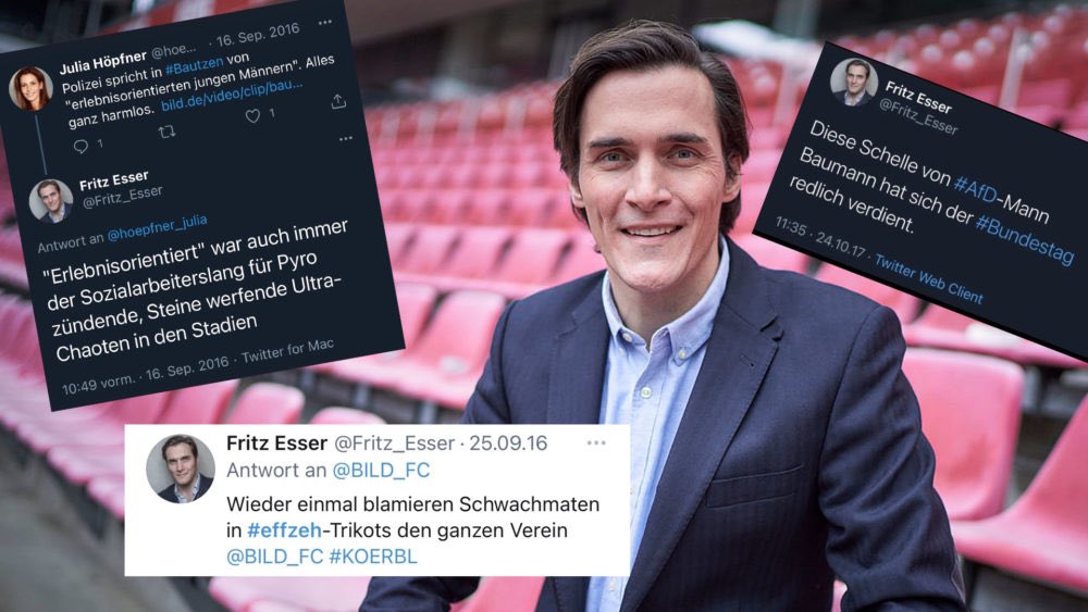It emerged that Herr Esser, an ex-journalist with tabloid BILD, had insulted Cologne supporters in tweets and articles, labelling them “idiots,” and had also praised a speech by a far-right AfD politician in parliament - behaviour considered incompatible with the club’s charter.