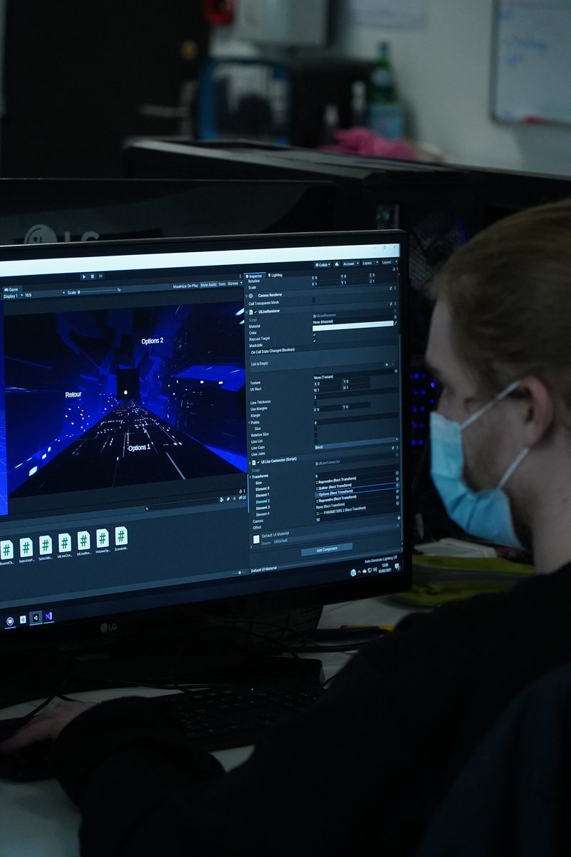 Journée Portes Ouvertes Virtuelles jusqu'à 18h00
Venez découvrir nos formations Jeu Vidéo en discutant avec nos étudiants, professeurs et référents pédagogique 👉 jpo.ecolescreatives.com/etpa/
Credit photo: KN CRÉATION