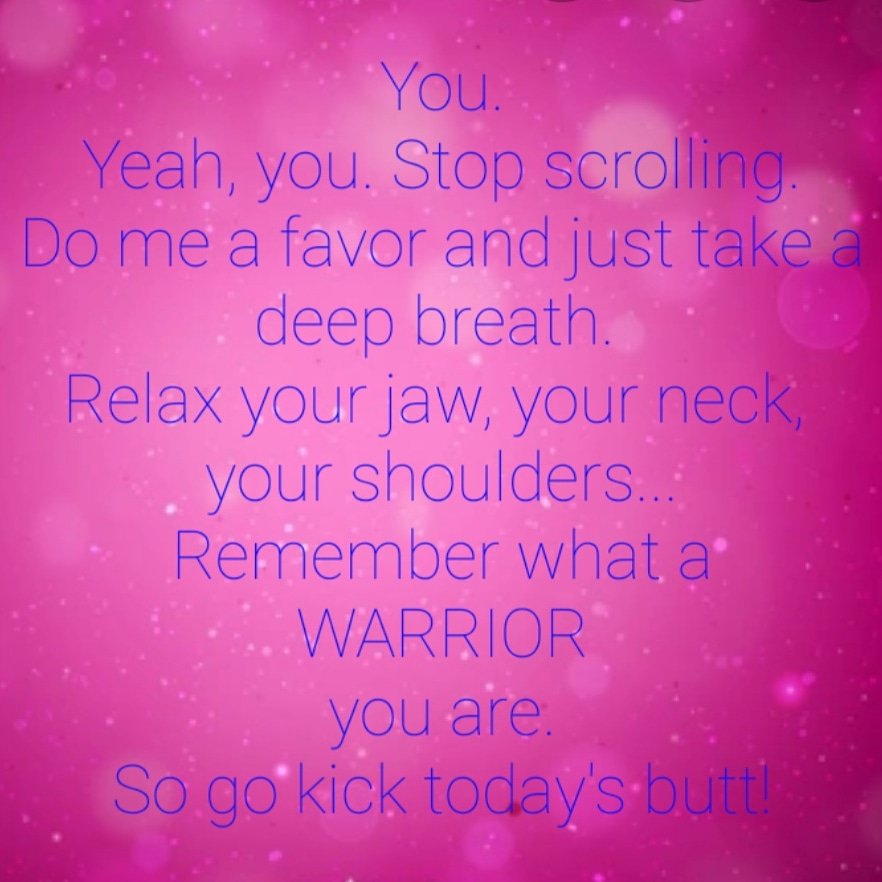 You are a #braininjury #Warrior ! You are bigger, badder, bolder &amp; braver than anything life can throw at you. Life threw its worst &amp; you already beat it! So go after today like the warrior you are! I believe in you! #brainstormforbraininjury 
#gogetit