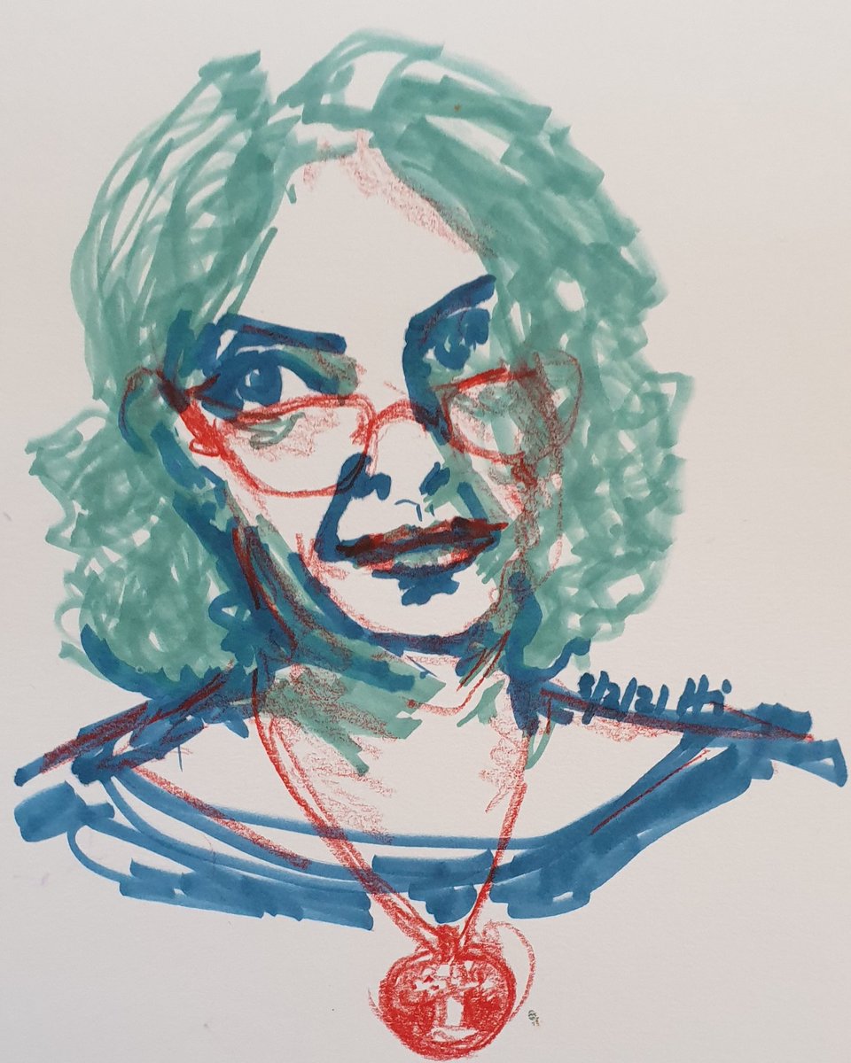 humajehan's tweet photo. 3 colours selfie for #usktalkschallenge with @urbansketchers https://t.co/0eDFJuKyM0