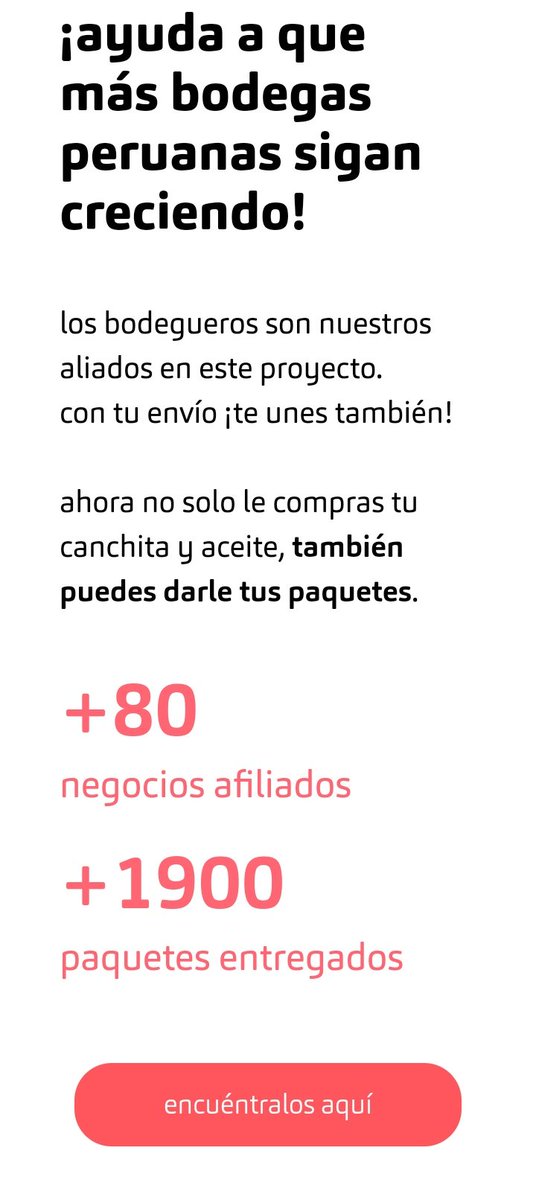 sandradelacruzf's tweet photo. ¡Emprendedores! Para los que quieren hacer envíos de sus productos, la empresa #scharff tiene como puntos de recojo a las bodegas y desde ahí las envían a la dirección que indiques. Tienen tarifas de ayuda desde s/5. Qué tal ⚽ golazo! https://t.co/X7kJYkjaGM