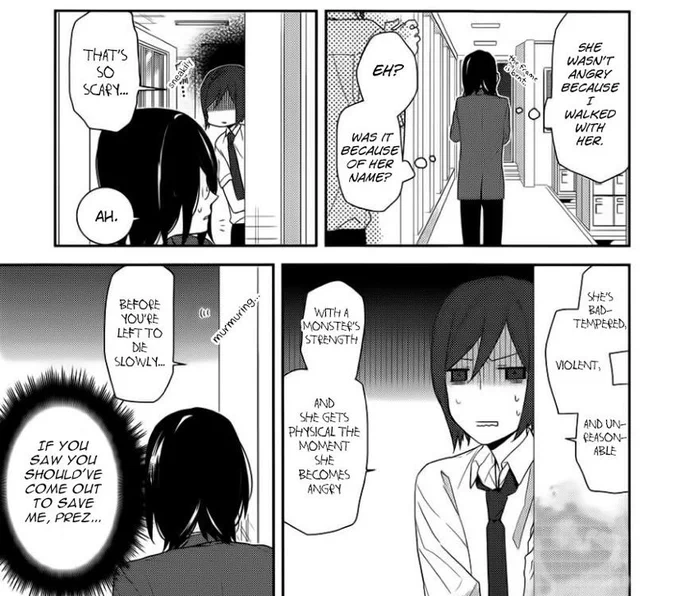 THEY GOT RID OF SENGOKU JUST STANDING THERE WHEN MIYAMURA GOT HIT BY THE BOOKS #HORIMIYA #ホリミヤ 