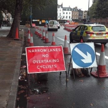 Welsh Government has just published a really important document for walking and cycling in Wales. Its name isn't very inspiring, but it finally puts in place a key part of the 2013 Active Travel Act.  https://gov.wales/11420-supplementary-guidance-safety-street-works-and-road-works-code-practice-2013