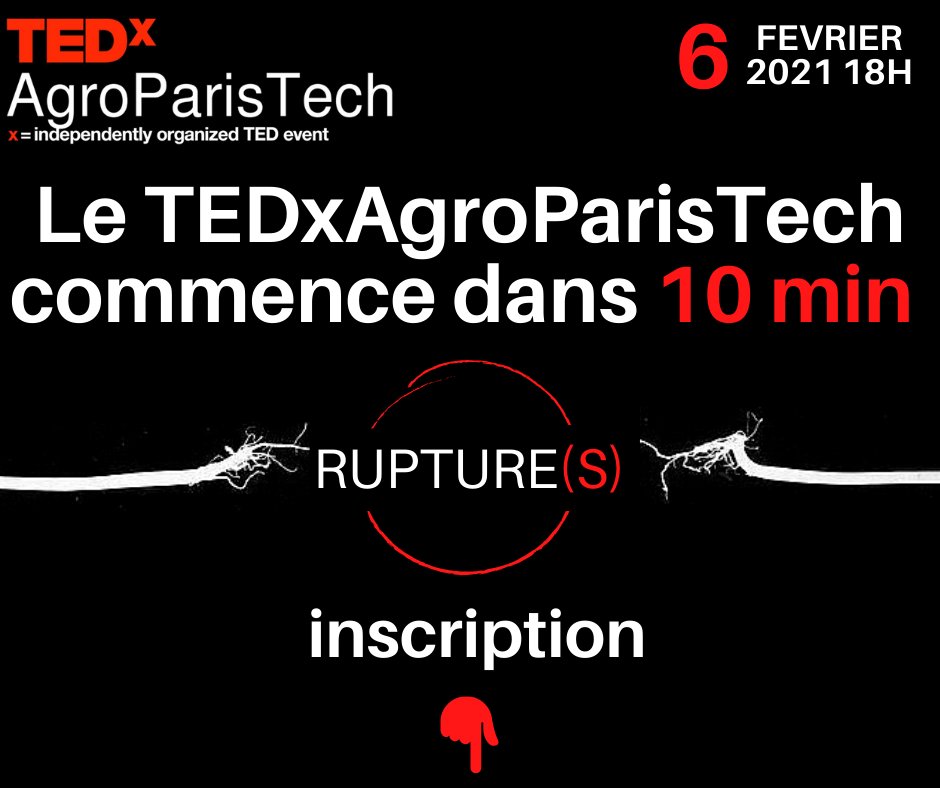 Tic Tac Tic Tac ...

Choisissez le navigateur Chrome pour vous connecter à l'événement sur RunTheWorld 👍

Infos utiles sur l'événement :
📅 6 février 2021 à partir de 18h
📍 Lien de diffusion : 
 runtheworld.today/app/c/TEDxAgro…