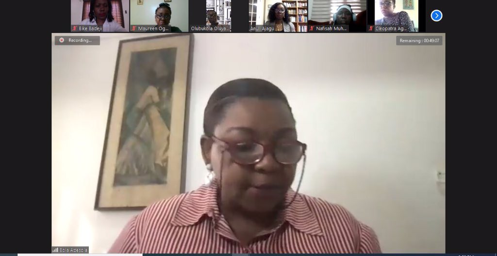 Wimbiz's tweet photo. Pictures from the virtual WIMBIZ Women On Boards (WIMBoard) Mentoring Session on Board Simulation which held today. https://t.co/BzIGe36uU3