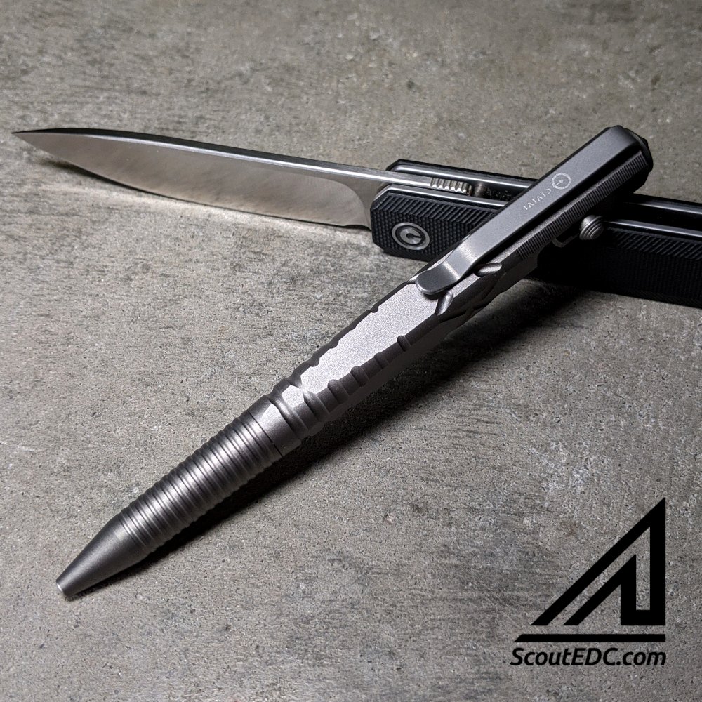 ScoutEDC's tweet photo. The Civivi C-Quill Pen &amp; Exarch Knife

Check it out at https://t.co/bB1xgKcnDb.

#BePrepared #ScoutEDC #EDC #EDCGear #Camping #Fishing #Outdoors #Knife #Knives #KnifeLife #KnifeNuts #PocketKnife #PocketKnives #Civivi #CQuill #Pen #Tactical #Exarch #Tools https://t.co/yyxyw5davz