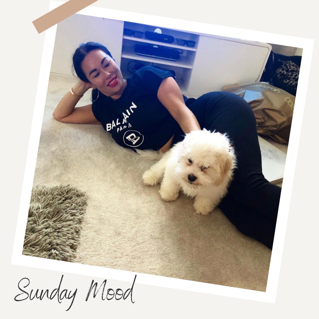 What makes dogs so special and successful? Simply #LOVE.❤️
I love playing with my Angel face🐶, it makes me feel more relaxed, calm, and helps me relieve my daily stress. 
Spending time with my #puppy makes me a happier person.