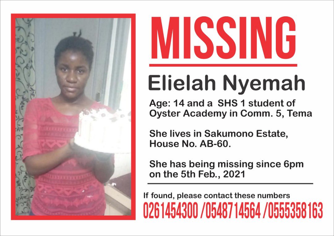 10 years of good luck to you for RETWEETING! help us #FindElielah