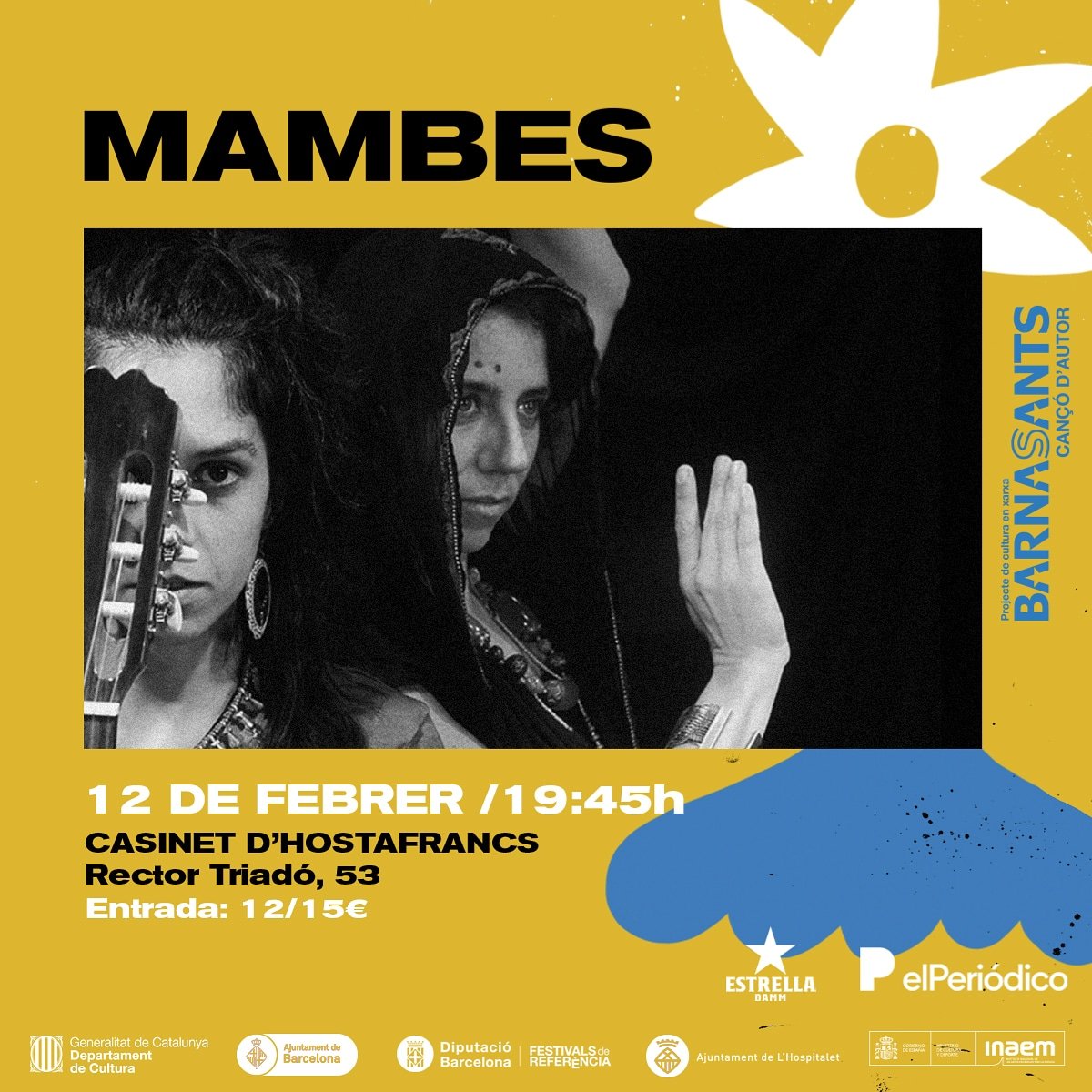 Bones! Que ens veurem el divendres a Bcn?? En tenim moltes ganes!
barnasants.com/esdeveniments/… <a href="/barnasants/">BARNASANTS!</a> #culturaobarbarie #barnasants #mambes