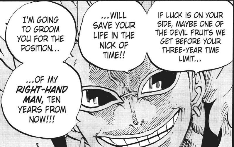 Déjà outre sa maîtrise du HDA et du HDO, durant ses 2 ans et qlq mois passés au sein de la family, il a été entraîné dans tous les domaines par les différents lieutenants afin d’être digne de succéder au titre de prochain « Corazon ».