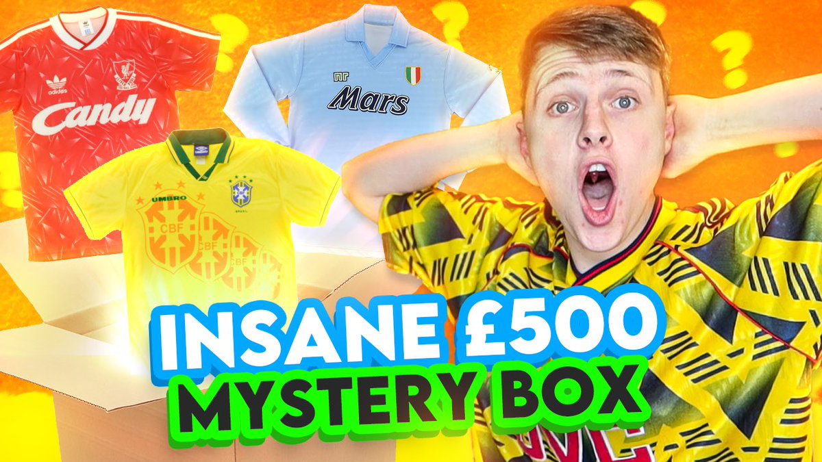 retro football shirts mystery box