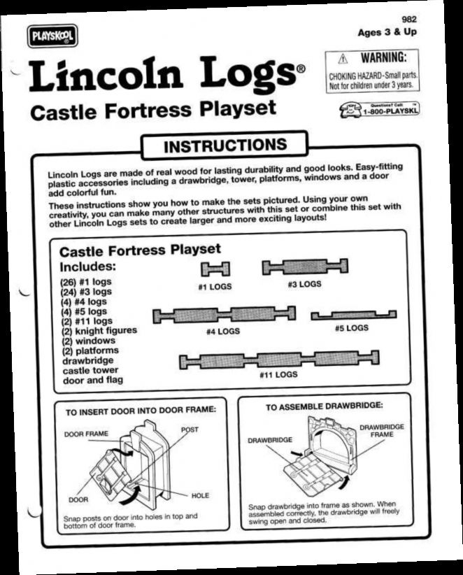 lincoln logs building manual pdf download / Twitter