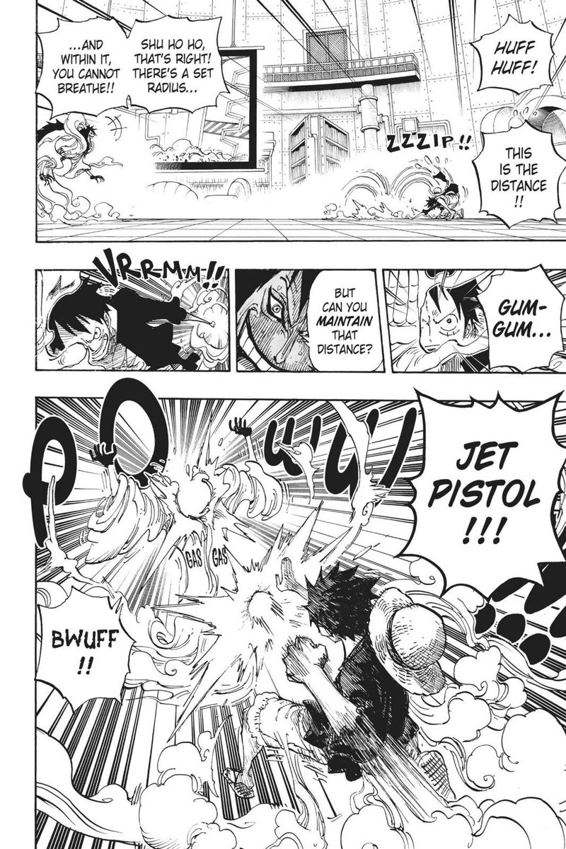 Or une fois qu’il avait ces infos, son 2nd combat contre lui s’est bien mieux passé, parce que Luffy savait à quoi s’attendre et donc pouvait s’adapter.La même chose peut être remarquée dans le cadre du combat Law/Doffy.Même si Doffy était plus fort que Law, il possédait...