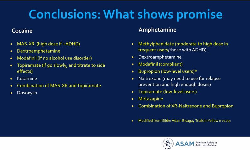 12/ Summary of medication treatments that are showing promise, need more data and more experience using them in the "real world" -- end