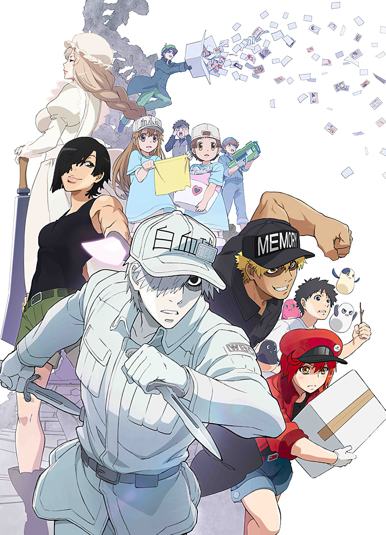 Kudasai On Twitter Portada De La Version Blu Ray Dvd Del Episodio Especial Hataraku Saibou Saikyou No Teki Futatabi Karada No Naka Wa Chou Oosawagi Cuyo Lanzamiento Esta Programado En Japon Para El Proximo