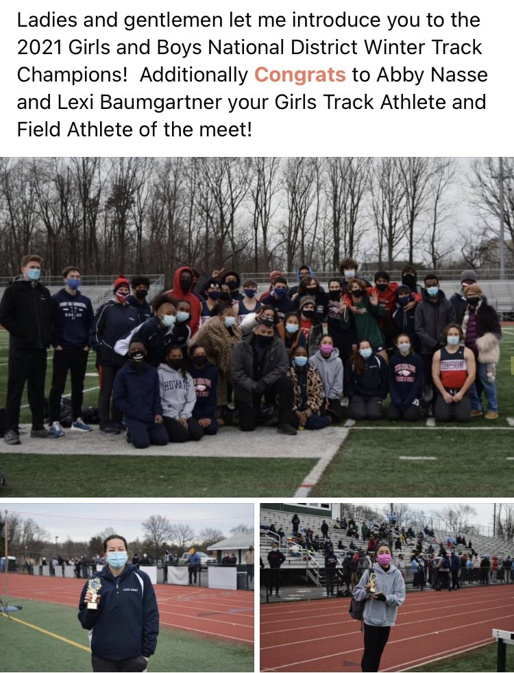 BoostersEdison's tweet photo. Congrats to District Champs Edison boys and girls track and field! @EdisonHS_sports @xc_edison #OneEdison https://t.co/gagHiuUXM2