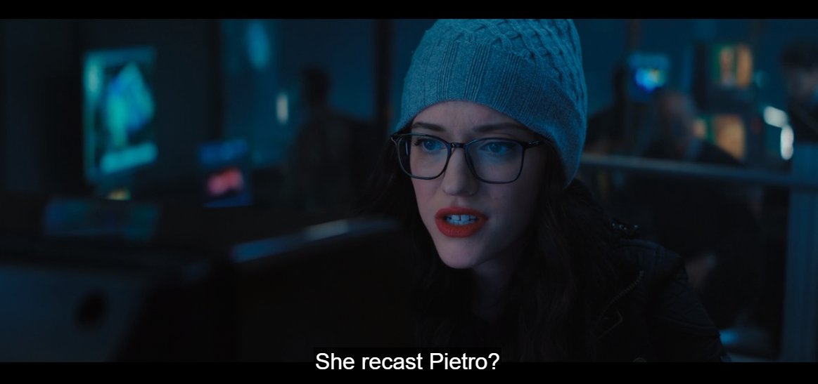  #wandavision   spoilers. . . . . -on this reveal the wrong way. Firstly, this is NOT our og Pietro and that's the point. I've seen a lot of people acting like this is Disney genuinely recasting but if were the case then why would Darcy I'm universe say this: