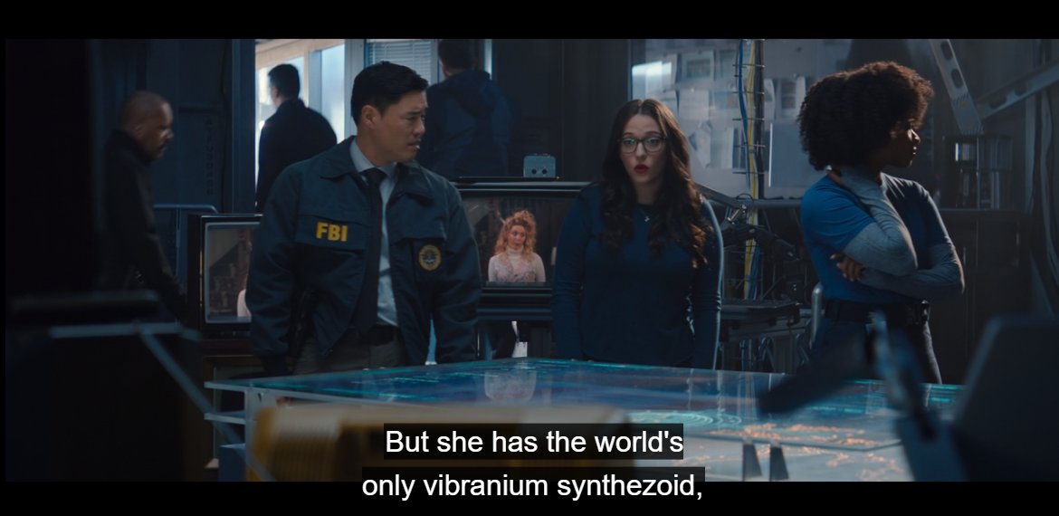  #wandavision   spoilers. . . . . -vibranium synthezoid. Which I'd argue with Wanda's power is more achievableAnd I don't think she was lying. Instead I think she was being goated into showing the extent of her abilities (by maybe Agnes? She could have even poisoned Sparky)