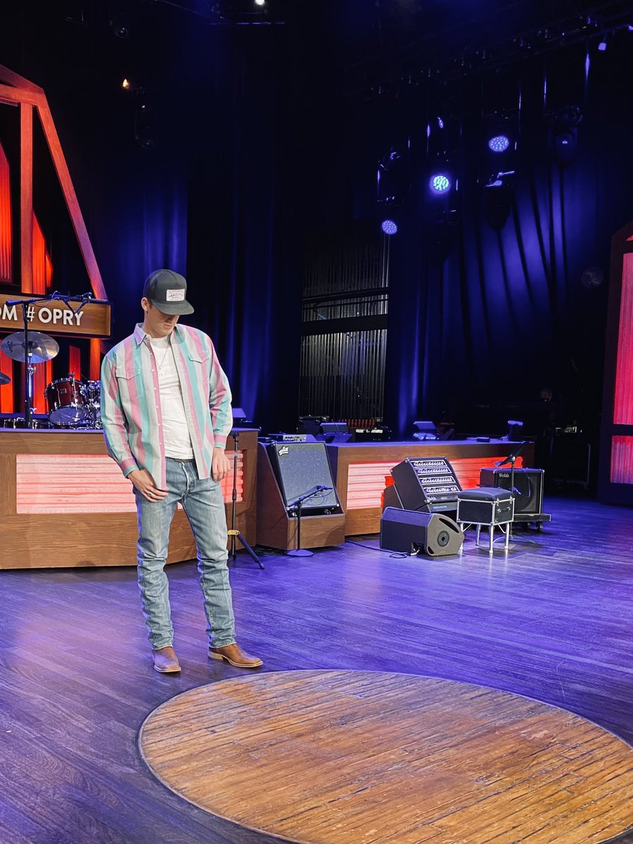 .<a href="/ParkerMcCollum/">Parker McCollum</a> is making his Opry debut tonight!