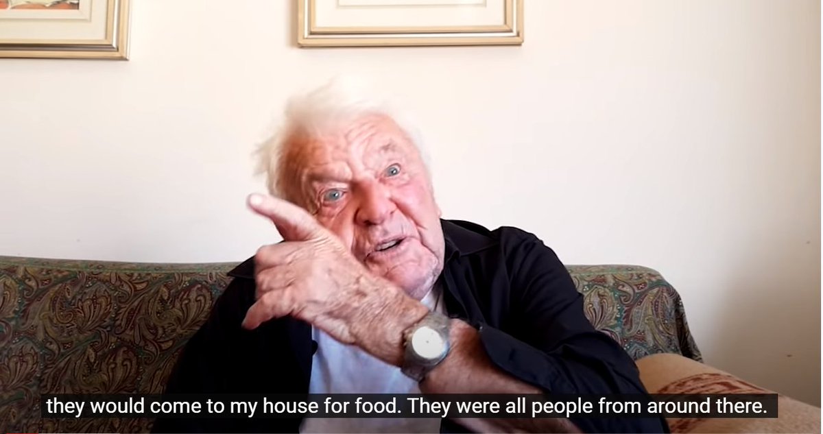 Watching an interview to this veteran from a Black Shirt brigade in the RSI. Dude was 14 when his whole family was killed around 1944.