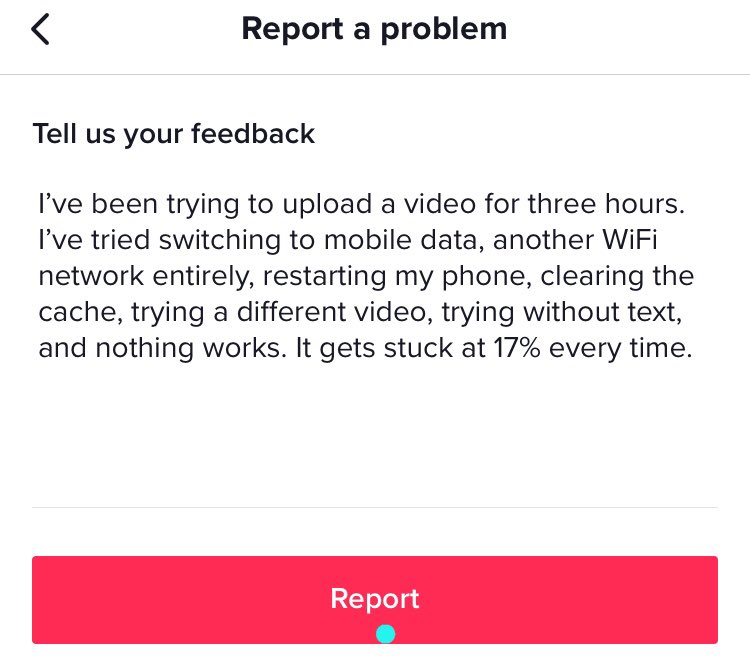 Anyone else having problems with tiktok? I couldn’t even submit this because it froze :) <a href="/TikTokSupport/">TikTokSupport</a>