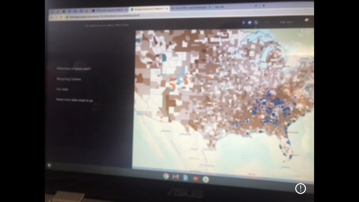 GeoMapMAKERS's tweet photo. Congrats Minnie on a great recycling #PBL project with @GeoMapMAKERS at @GJMakerspace. 300 responses on @ArcGISSurvey123 is incredible! Looking forward to seeing your project expand! #independenceAcademy @ArcGISStoryMaps @biteable #STEMisMyFuture https://t.co/S5BXQdVBXB