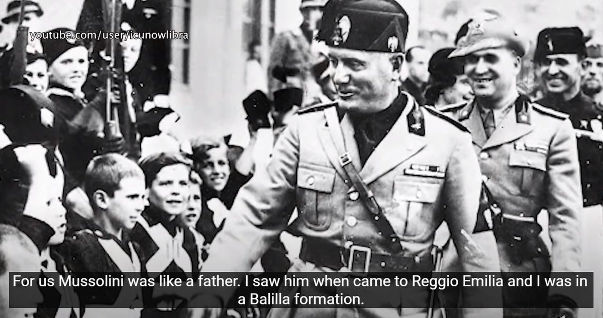 Watching an interview to this veteran from a Black Shirt brigade in the RSI. Dude was 14 when his whole family was killed around 1944.