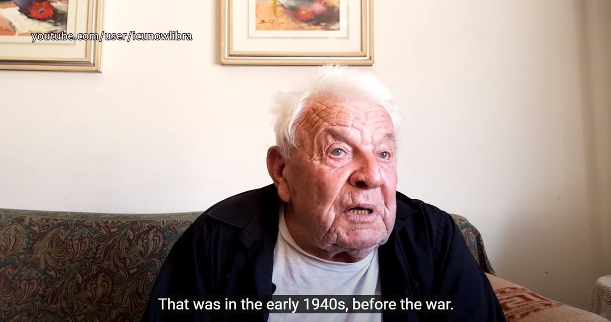 Watching an interview to this veteran from a Black Shirt brigade in the RSI. Dude was 14 when his whole family was killed around 1944.