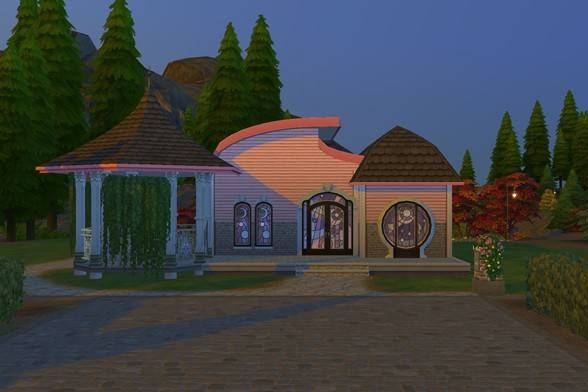 SympleSym's tweet image. Wirmwood Cottage starter home now available. #unitysimsproject #TheSims4