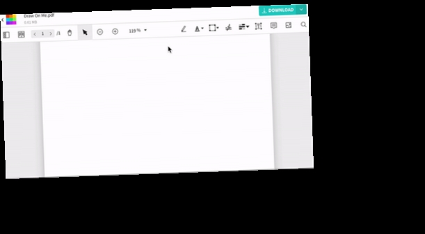 Write on pdf online and download twitter