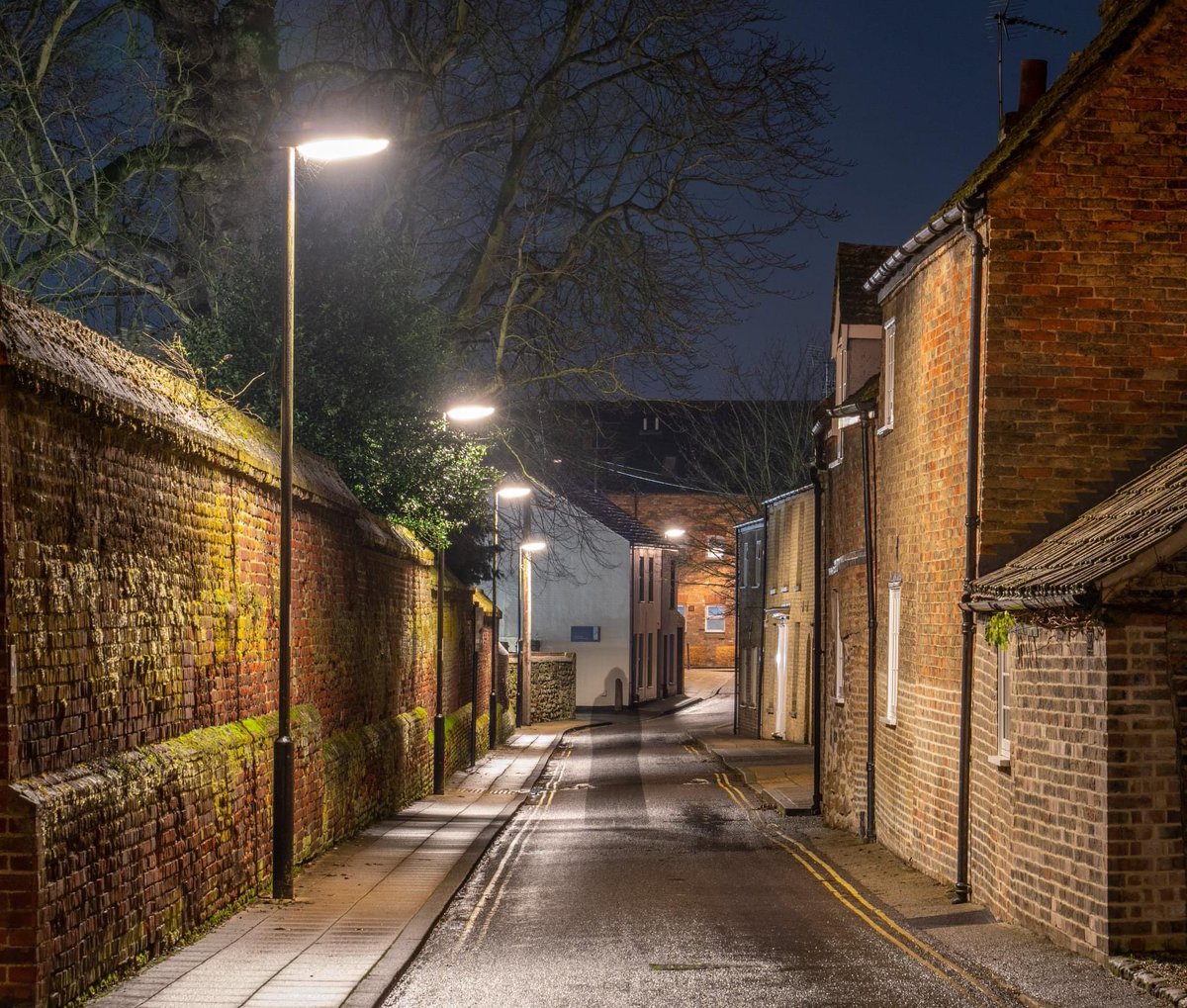 MartynFordham's tweet photo. Haunted Ely, amazingly whilst taking some night shots along Church Street the camera captured something very spooky.... @SpottedInEly @itvanglia https://t.co/X9zSciBHnm