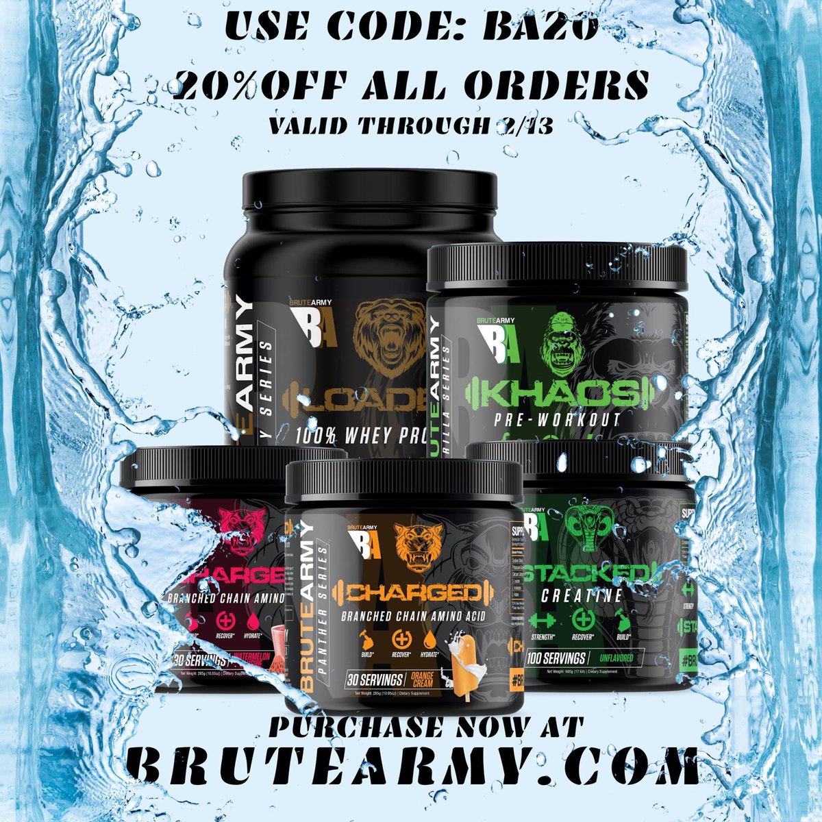 Brute Army Supplements tweet media