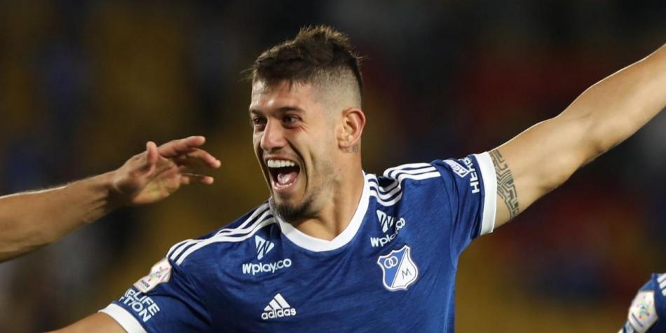 JulianCaperaB's tweet photo. ⚠️ Está cerca la salida de Matías de los Santos de Millonarios. Si no se hace ahora, el jugador se irá libre. 

Vélez 🇦🇷 es el equipo que más ha adelantado gestiones para contratarlo, pero no el único. Esta semana será clave. 

@NexoESPNco https://t.co/5FTsJ3kqiD