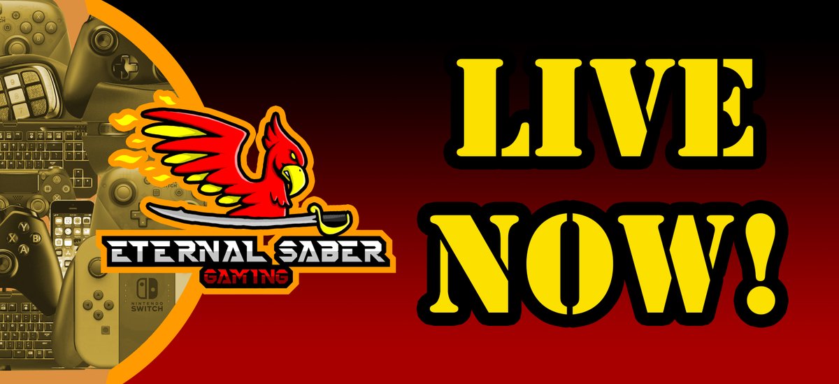 Eternal_Saber's tweet photo. Hi guys. I'm now live on Twitch! Come on in and join a welcoming community.
#SupportSmallStreamers
#PlayingWithSubscribers
@SupStreamers
@Stream_Culture_
@_TwitchRetweet_
@StreamShare
@CC_Rts https://t.co/eVIDXPWwIJ