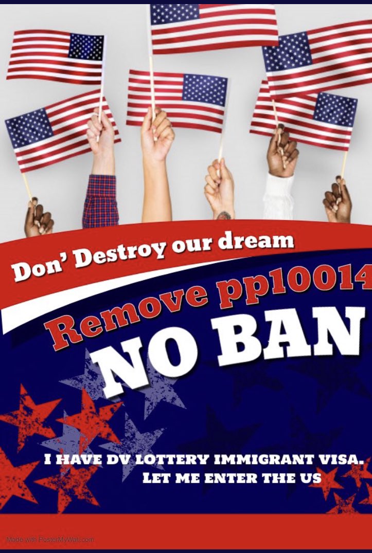 j_hitaj's tweet photo. @StateDept @POTUS Revoke #ban #stopban #Proclamation10014 #PP10052 #travelban #Legal #emigrant https://t.co/iuUohY5Wyi