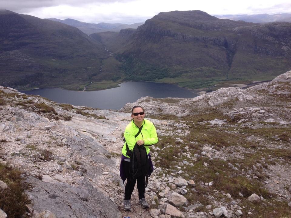 hitchnswitch's tweet photo. @MenInKiltsSTARZ June 2015. Half way up Beinn Eighe in Wester Ross when it started getting chilly I was searching for my fleece when this picture was taken, I didn’t realise the beautiful sight that was behind me! 🤣❤️❤️🏔🏔 https://t.co/N6EZdTNb3K