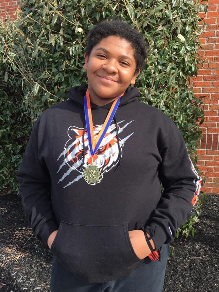 fcthsathletics's tweet photo. Congrats to Freshman Gabby Wilson on winning her division and receiving Most Outstanding Wrestler of the Madison Southern Meet. Tremendous accomplishment #fcproud @FernCreekHigh @FernWrestling https://t.co/ZuJ884UXQY