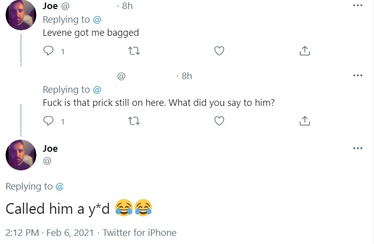 Meanwhile, 48hrs on, the Nazi-lover is back tweeting with a new account (details withheld). Still racist, still given the run of the yard by  @twitter  @jackAnd still no word that  @chelseafc have provided the ID details I know they hold to  @metpoliceukNot good enough.