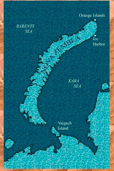 Nabokov scholars knew that there were islands north of the Russian mainland called Nova Zembla (in Russian: Novaya Zemlya, or "New Land"). In his autobiography SPEAK MEMORY, Nabokov writes of his great-grandfather going there and the family legend of a Nabokov's River there.