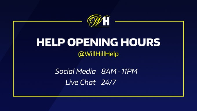 William Hill Help tweet media