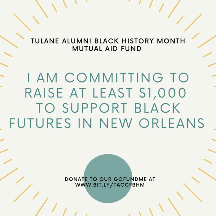 charissekiana's tweet photo. Help me raise $1,000 for Black futures in New Orleans this month! Venmo @ Charisse-Kiana or donate at the go fund me link below! https://t.co/jVCuHT9WpP